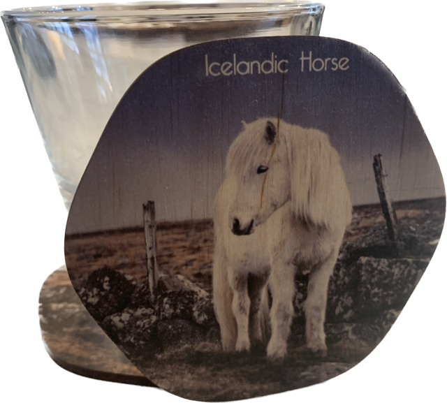Wooden Coasters with Highlights of Iceland Wooden Coasters with Highlights of Iceland